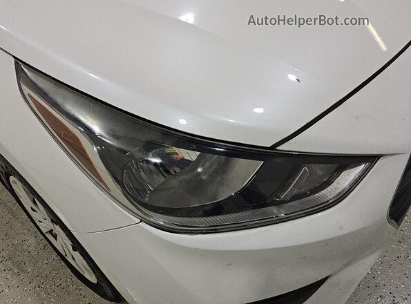 3KPC24A32KE062548 2019 HYUNDAI ACCENT White 