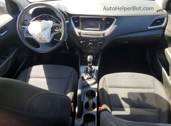 3KPC24A32KE086803 2019 HYUNDAI ACCENT Gray Вид панелі приладів