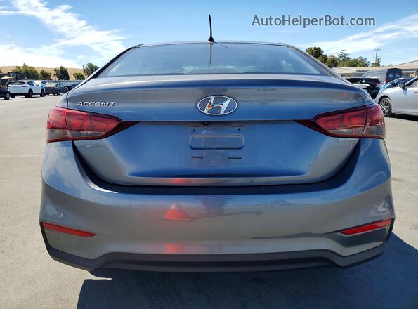 3KPC24A32KE086803 2019 HYUNDAI ACCENT Gray Вид ззаду