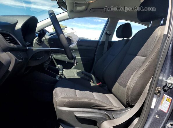 3KPC24A32KE086803 2019 HYUNDAI ACCENT Gray Вид салону спереду