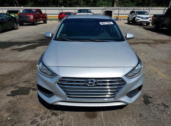 3KPC24A33KE083456 2019 HYUNDAI ACCENT Silver Դիմացի տեսք