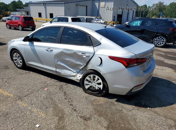 3KPC24A33KE083456 2019 HYUNDAI ACCENT Silver Հետևի ձախ