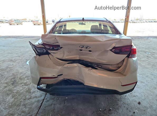 3KPC24A34KE060641 2019 HYUNDAI ACCENT White Widok z tyłu