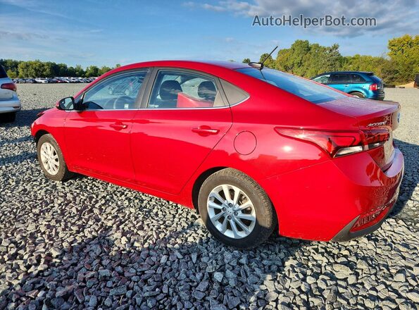 3KPC24A35KE056565 2019 HYUNDAI ACCENT Red Trasero izquierdo