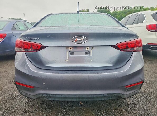 3KPC24A36KE080244 2019 HYUNDAI ACCENT Gray Вид ззаду