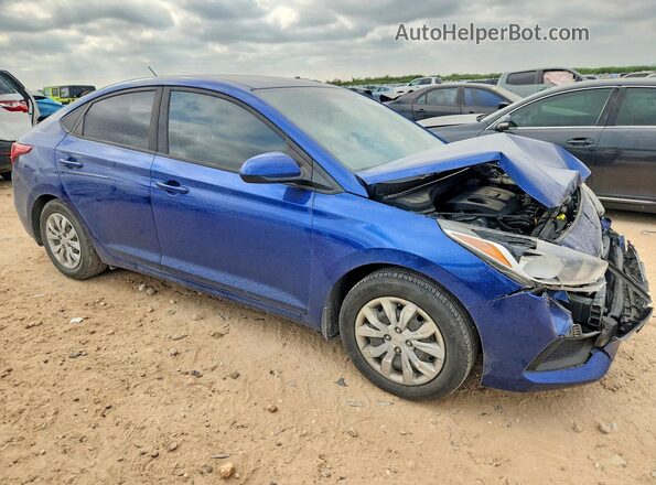 3KPC24A39KE055306 2019 HYUNDAI ACCENT Blue Przód prawy