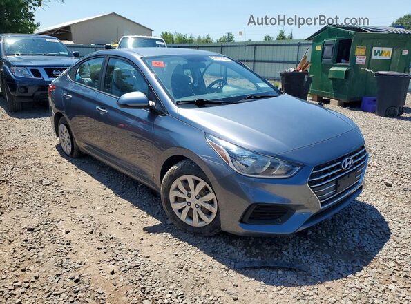 3KPC24A3XKE079985 2019 HYUNDAI ACCENT Silver Przód prawy