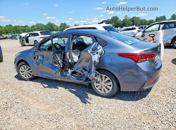 3KPC24A3XKE079985 2019 HYUNDAI ACCENT Silver Tył lewy