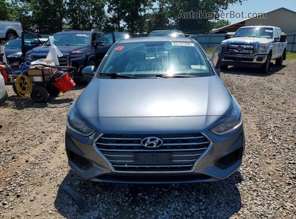 3KPC24A3XKE079985 2019 HYUNDAI ACCENT Silver Widok z przodu