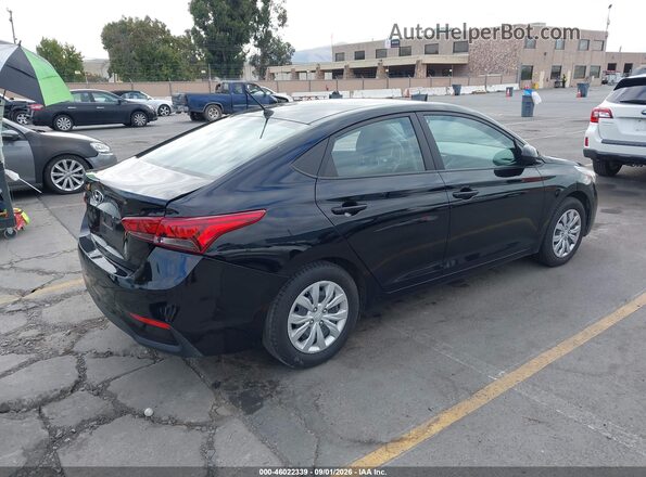 3KPC24A60NE172884 2022 HYUNDAI ACCENT Black Rear right