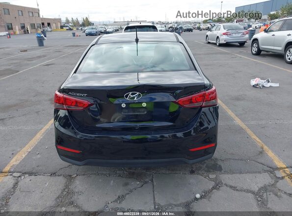 3KPC24A60NE172884 2022 HYUNDAI ACCENT Black 