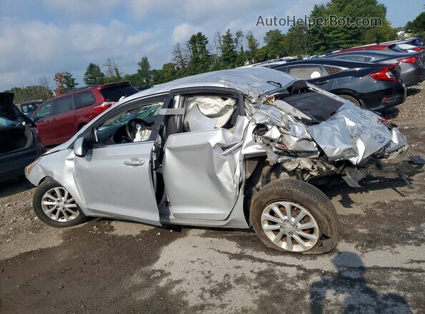 3KPC24A62LE121951 2020 HYUNDAI ACCENT Silver Հետևի ձախ