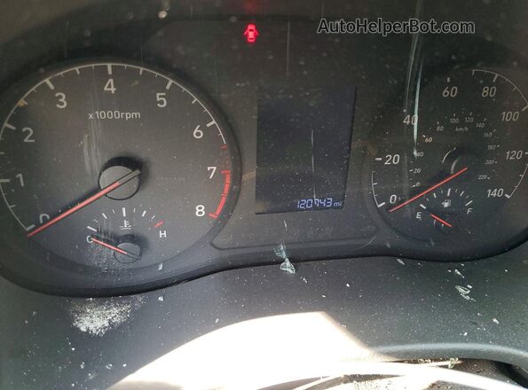 3KPC24A62LE121951 2020 HYUNDAI ACCENT Silver Սարքավորումների վահանակի տեսք