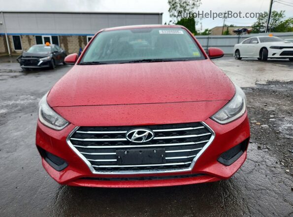 3KPC24A63LE099829 2020 HYUNDAI ACCENT Red Front view