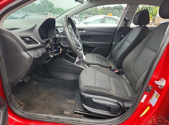 3KPC24A63LE099829 2020 HYUNDAI ACCENT Red Front interior view