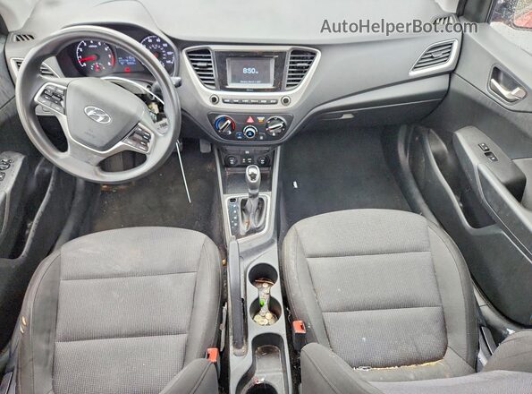 3KPC24A63LE099829 2020 HYUNDAI ACCENT Red Dashboard view