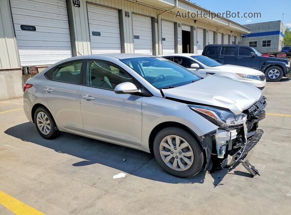 3KPC24A64NE174413 2022 HYUNDAI ACCENT Silver Передня права чверть