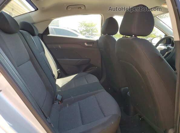 3KPC24A64NE174413 2022 HYUNDAI ACCENT Silver Вид задніх сидінь