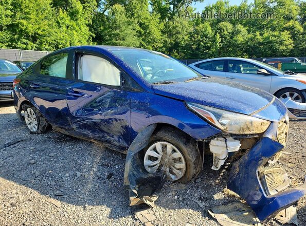 3KPC24A65NE171004 2022 HYUNDAI ACCENT Blue Delantero derecho
