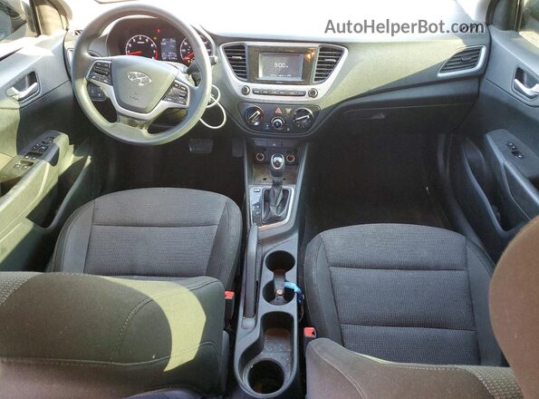3KPC24A66LE103663 2020 HYUNDAI ACCENT Gray Вид панелі приладів