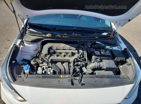3KPC24A66ME149768 2021 HYUNDAI ACCENT White Vista interior trasera
