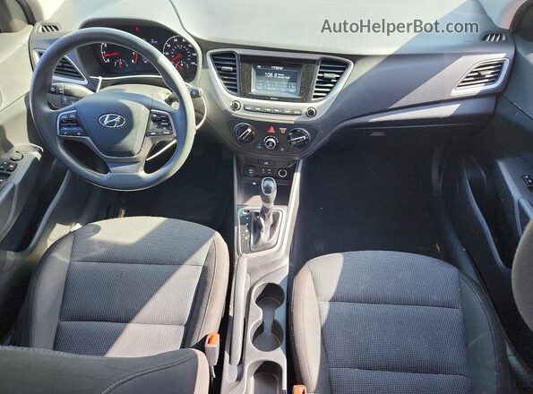 3KPC24A66ME149768 2021 HYUNDAI ACCENT White Vista del salpicadero