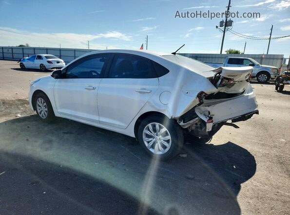 3KPC24A66ME149768 2021 HYUNDAI ACCENT White Trasero izquierdo
