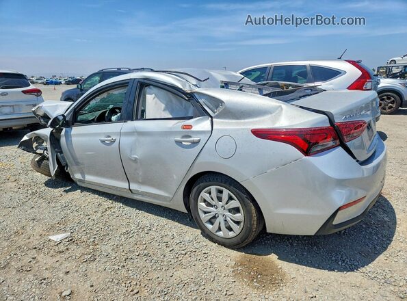 3KPC24A67NE163549 2022 HYUNDAI ACCENT Silver Trasero izquierdo