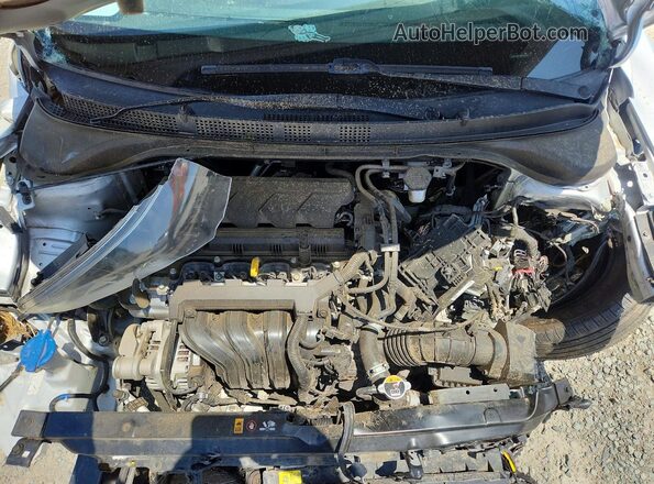 3KPC24A67NE163549 2022 HYUNDAI ACCENT Silver Vista interior trasera