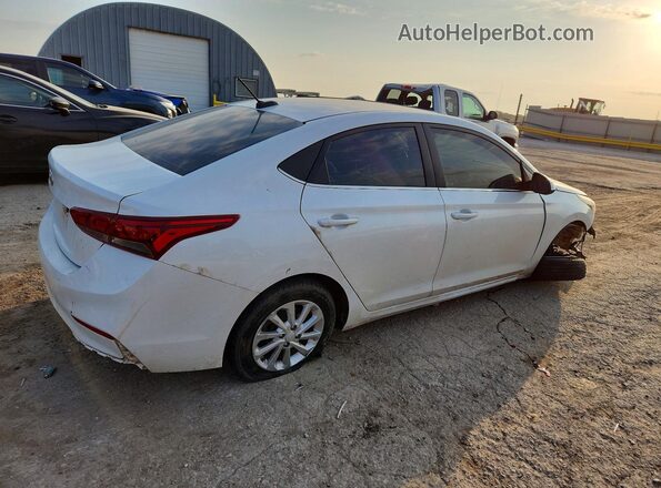 3KPC24A67NE173871 2022 HYUNDAI ACCENT White Tył prawy