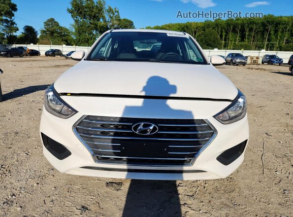3KPC24A68LE121565 2020 HYUNDAI ACCENT White წინა ხედი