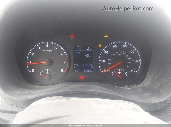 3KPC24A69LE095994 2020 HYUNDAI ACCENT Gray Widok tylnych siedzeń