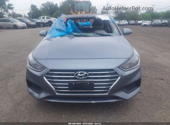3KPC24A69LE095994 2020 HYUNDAI ACCENT Gray Widok z przodu