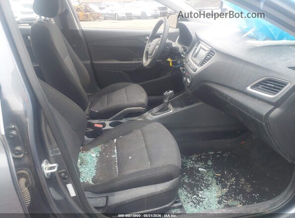 3KPC24A69LE095994 2020 HYUNDAI ACCENT Gray Widok wnętrza z przodu
