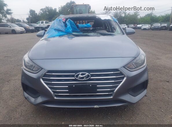 3KPC24A69LE095994 2020 HYUNDAI ACCENT Gray Widok zestawu wskaźników