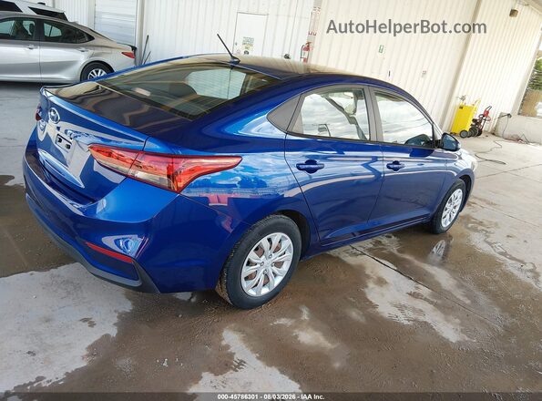 3KPC24A6XLE118621 2020 HYUNDAI ACCENT Blue Rear right
