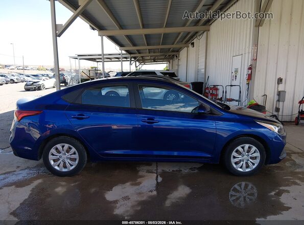 3KPC24A6XLE118621 2020 HYUNDAI ACCENT Blue Rear interior view