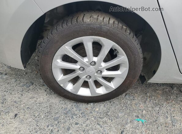 3KPC25A36KE055625 2019 HYUNDAI ACCENT Silver VIN კოდის სტიკერის ხედი