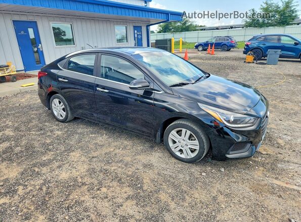3KPC34A33KE088072 2019 HYUNDAI ACCENT Black Передня права чверть
