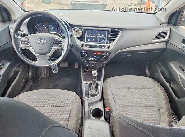 3KPC34A33KE088072 2019 HYUNDAI ACCENT Black Вид панелі приладів