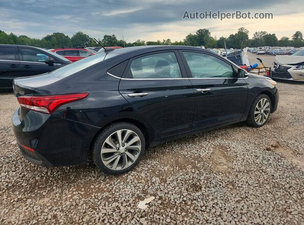 3KPC34A68NE188263 2022 HYUNDAI ACCENT Черный Задняя правая четверть