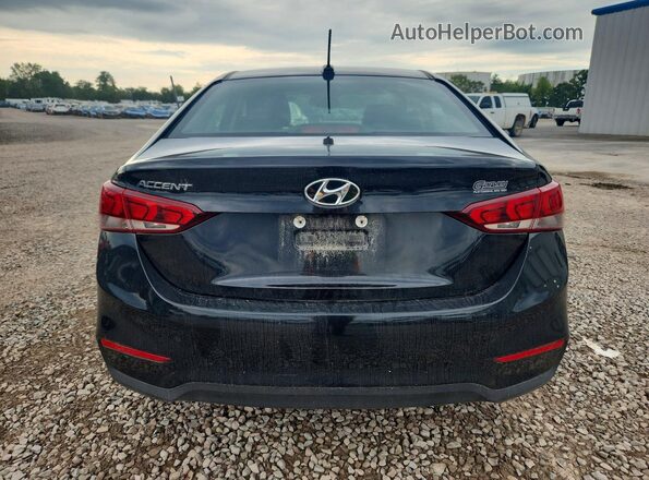 3KPC34A68NE188263 2022 HYUNDAI ACCENT Черный Вид сзади