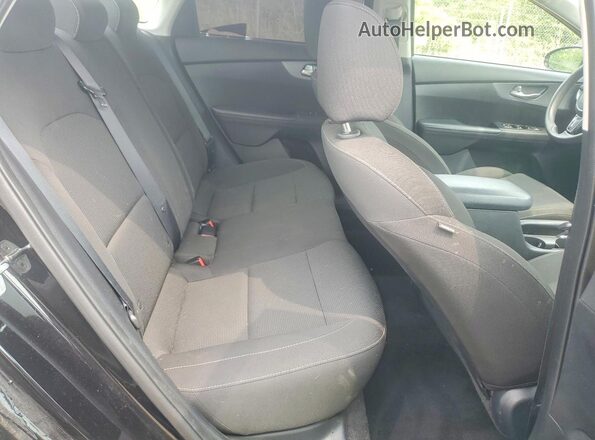 3KPF24AD0LE234888 2020 KIA FORTE Black უკანა სავარძლების ხედი