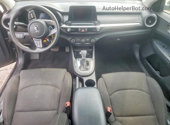 3KPF24AD0LE234888 2020 KIA FORTE Black წინა პანელის ხედი
