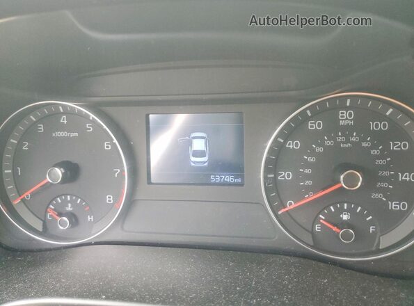 3KPF24AD0LE234888 2020 KIA FORTE Black ხელსაწყოთა პანელის ხედი