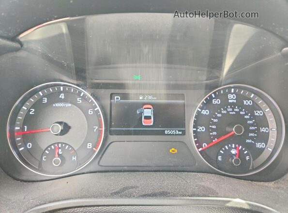 3KPF24AD0NE432700 2022 KIA FORTE Red Widok zestawu wskaźników