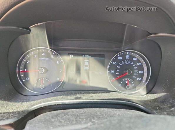 3KPF24AD0NE455006 2022 KIA FORTE Gray Widok zestawu wskaźników