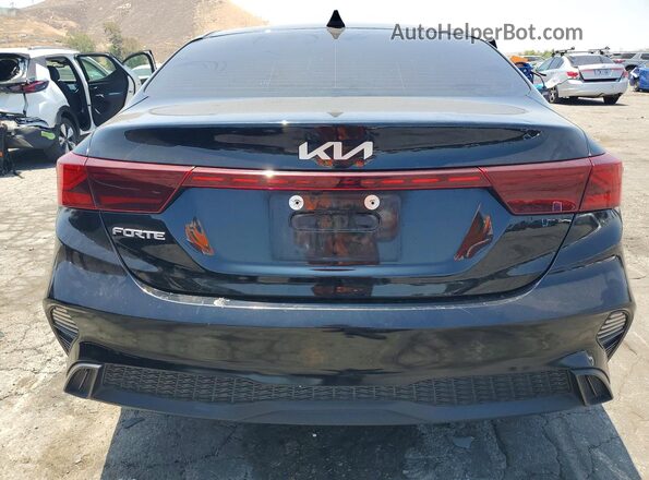 3KPF24AD0NE482531 2022 KIA FORTE Black Вид ззаду