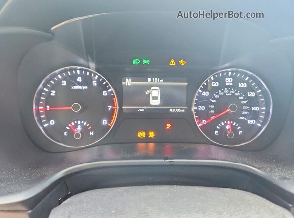 3KPF24AD0RE756462 2024 KIA FORTE White Vista del cuadro de instrumentos