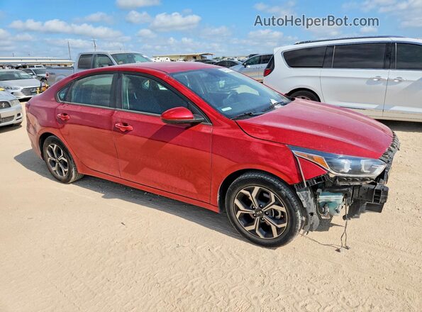 3KPF24AD1KE048730 2019 KIA FORTE Red Առջևի աջ